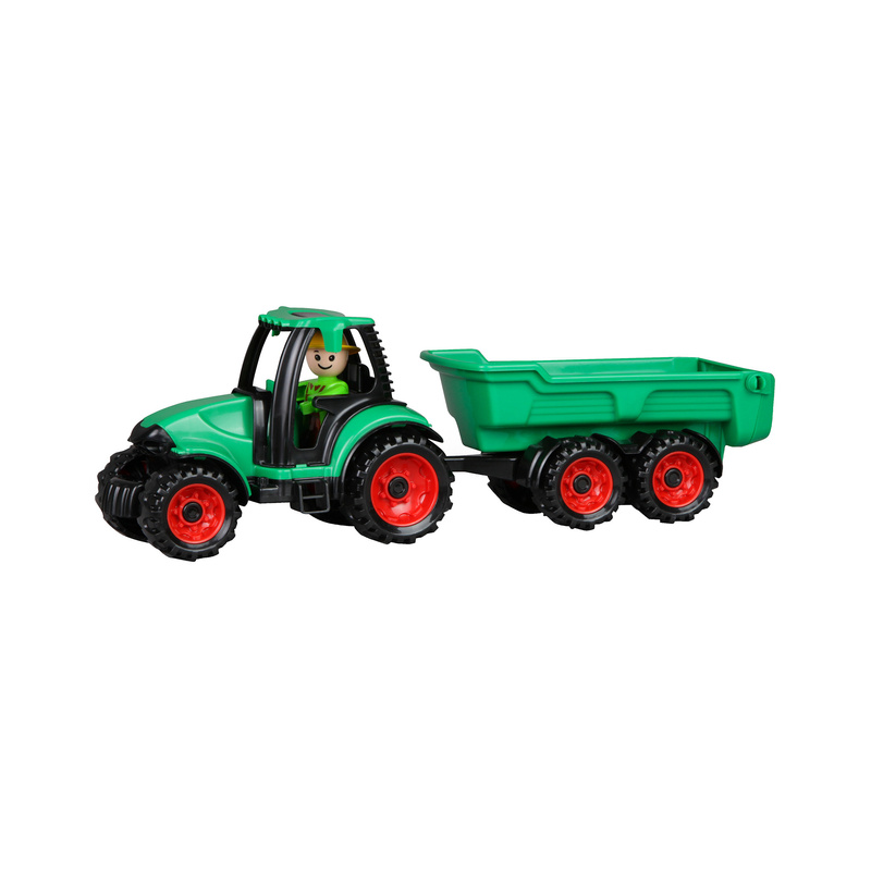 LENA® Traktor "Truckies" mit Anhänger, grün von LENA®