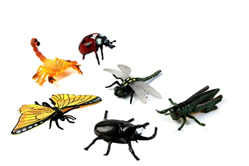 LENA INGROSSO Realistisches Insekten-Spielzeug-Set – 6 Stück für Entdecker der Natur! von LENA INGROSSO