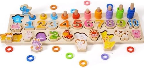 ODG – Lernspiel aus Holz mit Zahlen und Tieren – Lernen durch Spielen ODG – Lernspiel aus Holz mit Zahlen und Tieren – Lernen durch Spielen von LENA INGROSSO