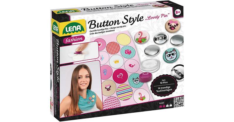 Button Style Lovely Pin - Gestalte trendige Pins von LENA