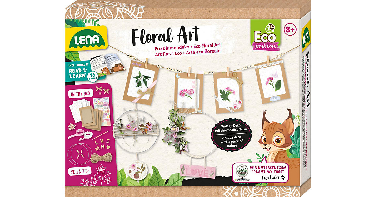 Eco Floral Art, Faltschachtel von LENA