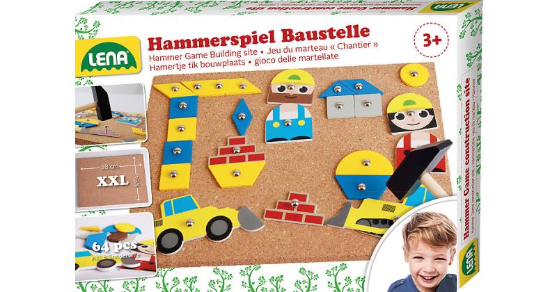 Hammerspiel Baustelle mehrfarbig von LENA