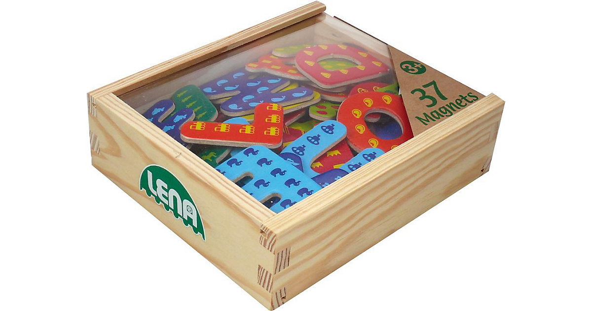 Holz Magnet Buchstaben von LENA
