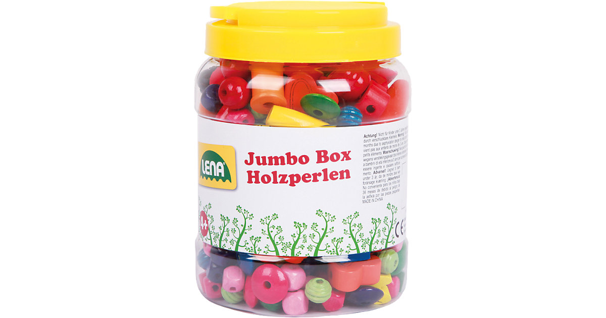 Jumbo Box Holzperlen, ca. 500 Perlen Jumbo Box Holzperlen, ca. 500 Perlen von LENA