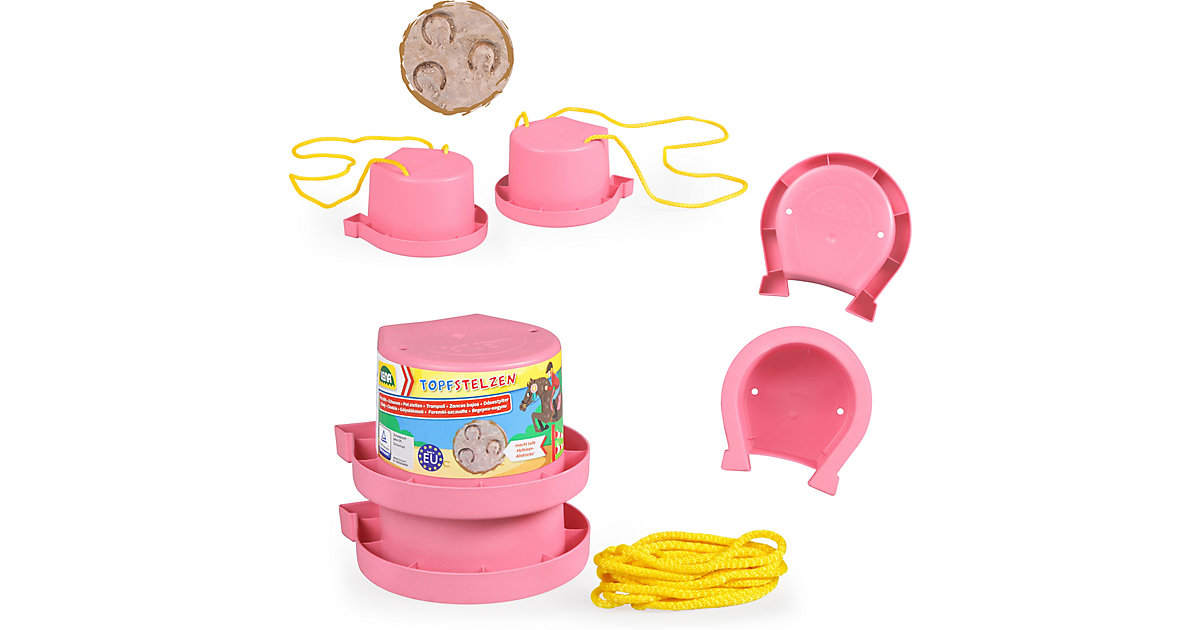 LENA Topfstelzen Hufeisen rosa LENA Topfstelzen Hufeisen rosa von LENA