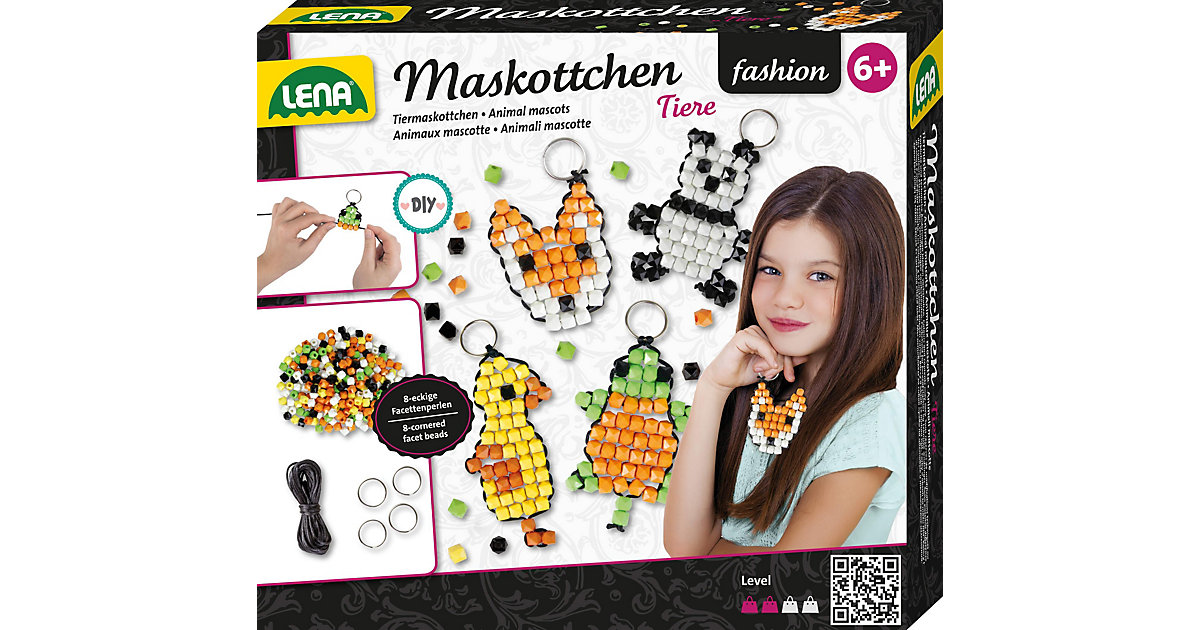 Maskottchen Tiere, Faltschachtel Maskottchen Tiere, Faltschachtel von LENA