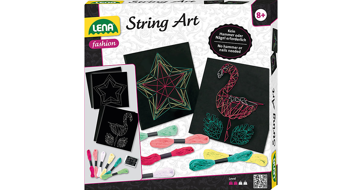 String Art Fadenbilder Flamingo & Stern von LENA