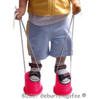 Topfstelzen für Kleinkinder aus Kunststoff, 1 Paar für Stelzenlauf Topfstelzen für Kleinkinder aus Kunststoff, 1 Paar für Stelzenlauf von LENA