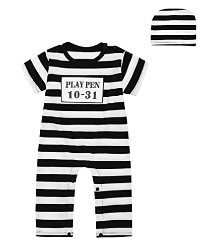 LENSOUS Baby Boys Doctor Kostüm Bodysuit, Kurzer Gefangener, 3-6 Meses LENSOUS Baby Boys Doctor Kostüm Bodysuit, Kurzer Gefangener, 3-6 Meses von LENSOUS