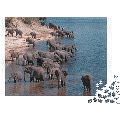 Tierwelt Personalisierte Foto-Puzzle: Bewahren Sie Erinnerungen Individuelle Herausfordernde Spiele Puzzle Von Ihrem Bild Holzpuzzle Puzzles Für Erwachsene 500pcs (52x38cm) von LENTLY