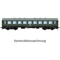 LENZ 41180-05 SPUR 0 Reko-Wagen Bghwe 2. Klasse, DR, Ep. IV von LENZ