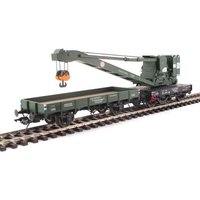 LENZ 42450-06 SPUR 0 Kran Wyhlen grün mit Schutzwagen, DB, Ep. V LENZ 42450-06 SPUR 0 Kran Wyhlen grün mit Schutzwagen, DB, Ep. V von LENZ