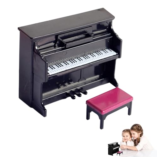 Miniaturpuppe Klavier mit Stuhl 1:12 Puppenhaus Miniatur Möbel Miniatur Klavier Schwarz Puppenhaus Maßstab Deko Accessoire Schwarz Miniaturpuppe Klavier mit Stuhl 1:12 Puppenhaus Miniatur Möbel Miniatur Klavier Schwarz Puppenhaus Maßstab Deko Accessoire Schwarz von LEOINAER
