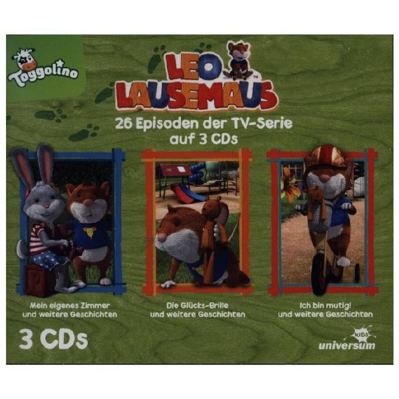 Leo Lausemaus Hörspielbox.Box.3,3 Audio-CD von LEONINE Distribution