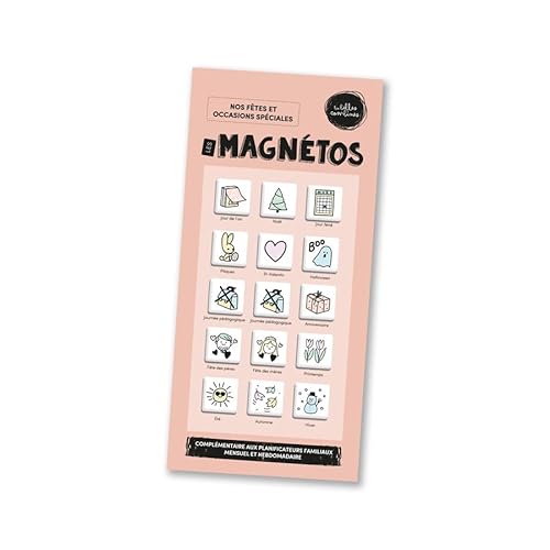 LES BELLES COMBINES LBC LG-Celeb-FR Les Magnétos-Nos Fêtes et Occasions Special Magnete und Magnetspielzeug, bunt von LES BELLES COMBINES