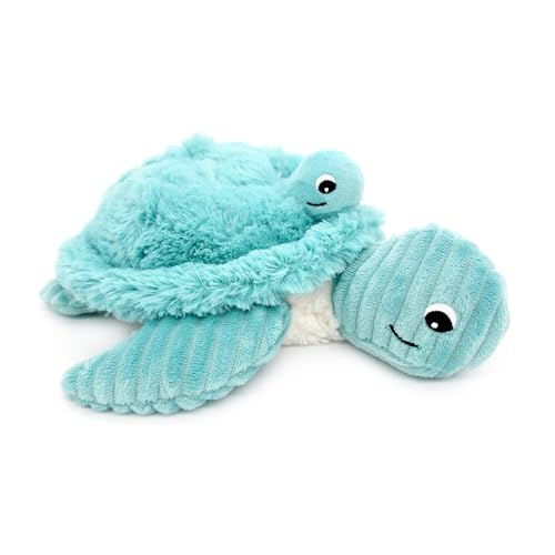 LES DÉGLINGOS PTIPOTOS by Savenou Schildkröte für Mama/Baby, Blau, Aqua, Plüsch, sehr weich, Geschenkidee zur Geburt – 29 cm LES DÉGLINGOS PTIPOTOS by Savenou Schildkröte für Mama/Baby, Blau, Aqua, Plüsch, sehr weich, Geschenkidee zur Geburt – 29 cm von LES DÉGLINGOS