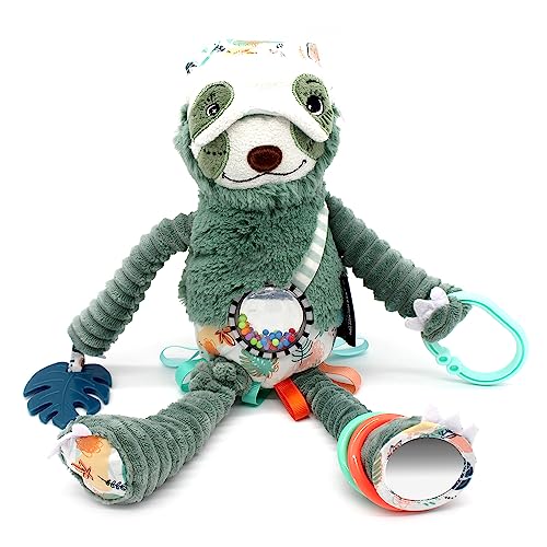 Les Deglingos – Chillos das Faultier – Ref 42133 – Grün – Spielzeug für Babys – Geschenkidee – ab der Geburt – 36 cm Les Deglingos – Chillos das Faultier – Ref 42133 – Grün – Spielzeug für Babys – Geschenkidee – ab der Geburt – 36 cm von LES DÉGLINGOS