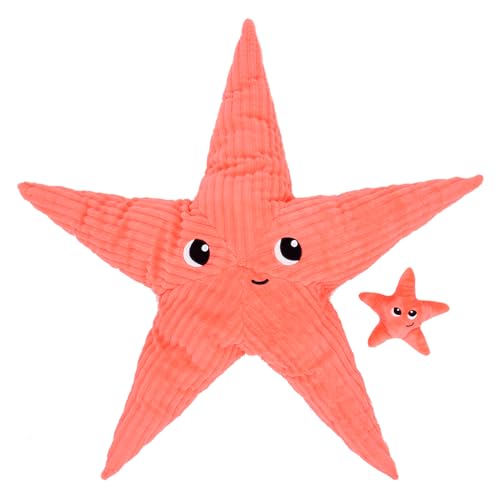 Les Déglingos Les Ptipotos by Plüschtier für Maman Bebe, sehr weich, Geschenk zur Geburt, Wahou, Seestern, Mutter & Baby, Koralle, 62 cm Les Déglingos Les Ptipotos by Plüschtier für Maman Bebe, sehr weich, Geschenk zur Geburt, Wahou, Seestern, Mutter & Baby, Koralle, 62 cm von LES DÉGLINGOS