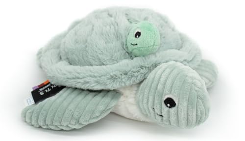 Les Deglingos Plüschtier Schildkröte, Mama und Baby, Duo, ultraweich, maschinenwaschbar, mintgrün Les Deglingos Plüschtier Schildkröte, Mama und Baby, Duo, ultraweich, maschinenwaschbar, mintgrün von LES DÉGLINGOS