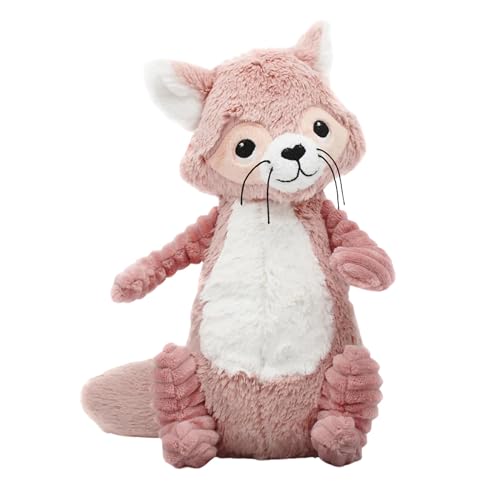 PTIPOTOS by Les DEGLINGOS Plüschtier Netoitou der Waschbär blau, Original Kuscheltier, ideal ab der Geburt, weiches Plüschtier, 26 cm, Rosa PTIPOTOS by Les DEGLINGOS Plüschtier Netoitou der Waschbär blau, Original Kuscheltier, ideal ab der Geburt, weiches Plüschtier, 26 cm, Rosa von LES DÉGLINGOS