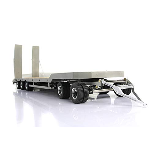 LESU 1/14 Metallanhänger für RC LKW Modellauto Semi Holzanhänger Baufahrzeug von LESU