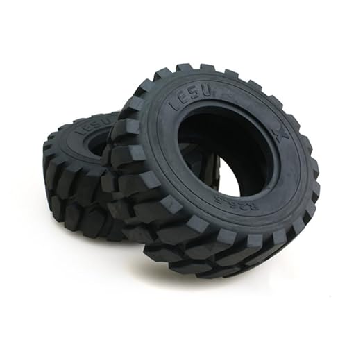 LESU Gummireifen Räder 110MM Durchmesser 45MM Höhe für 1/15 RC Lader DIY Auto Modell LESU Gummireifen Räder 110MM Durchmesser 45MM Höhe für 1/15 RC Lader DIY Auto Modell von LESU