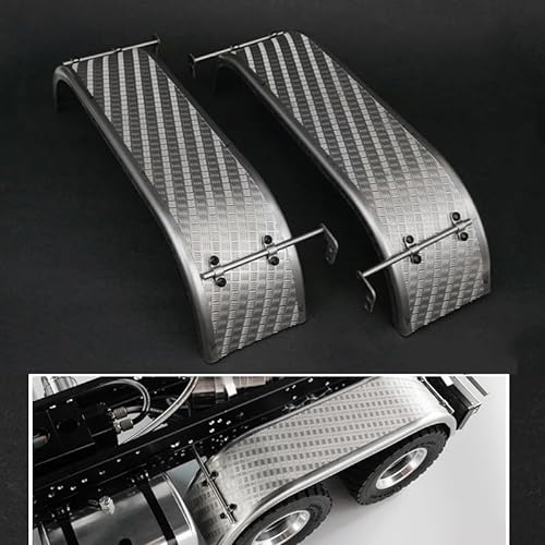 LESU Teile Metall Heckkotflügel für 1/14 RC DIY 3348 Kipplaster Auto Modell Zubehör von LESU