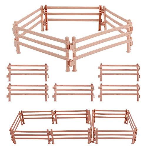 LETTERASHQP Pferdezaun Spielzeug 40 Stück Pferd Corral Fechten Zubehör Pferde Zubehör Mini Pferd Corral Zaun Koppel Spielzeug Kunststoff Farm Zaun für Scheune Koppel Pferd Stall 160 x 70 MM LETTERASHQP Pferdezaun Spielzeug 40 Stück Pferd Corral Fechten Zubehör Pferde Zubehör Mini Pferd Corral Zaun Koppel Spielzeug Kunststoff Farm Zaun für Scheune Koppel Pferd Stall 160 x 70 MM von LETTERASHQP