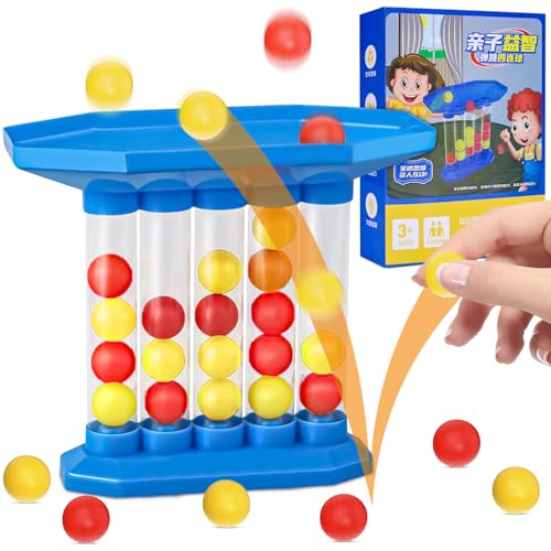 LETTERASHQP Bouncing Ball Tischspiel 4 Gewinnt Bouncing Ball Vier Gewinnt Abprallen Party Spiel Jumping Ball Tabletop Ping Pong Spielballspiel Party Spiele für Kinder Erwachsene LETTERASHQP Bouncing Ball Tischspiel 4 Gewinnt Bouncing Ball Vier Gewinnt Abprallen Party Spiel Jumping Ball Tabletop Ping Pong Spielballspiel Party Spiele für Kinder Erwachsene von LETTERASHQP