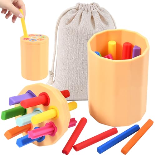 LETTERASHQP Farbsortierspielzeug Sortierspiel ab 1 Jahr Hölzernes Lernspielzeug Spielzeug ab 1 Jahr Farben Sortierspiel Sensorik Spielzeug LETTERASHQP Farbsortierspielzeug Sortierspiel ab 1 Jahr Hölzernes Lernspielzeug Spielzeug ab 1 Jahr Farben Sortierspiel Sensorik Spielzeug von LETTERASHQP