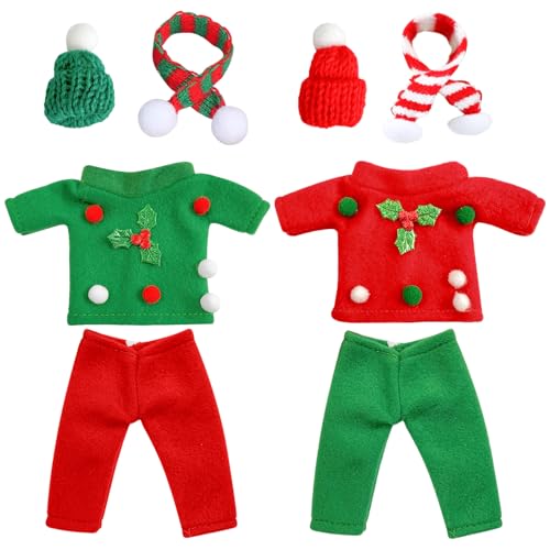 LETTERASHQP Puppenkleidung Weihnachtselfen Zubehör Weihnachtselfen Kleidung Weihnachtselfen Puppe Kostüm Zubehör Weihnachten Puppenbekleidung Weihnachtselfen Zubehör für Puppendekoratione LETTERASHQP Puppenkleidung Weihnachtselfen Zubehör Weihnachtselfen Kleidung Weihnachtselfen Puppe Kostüm Zubehör Weihnachten Puppenbekleidung Weihnachtselfen Zubehör für Puppendekoratione von LETTERASHQP