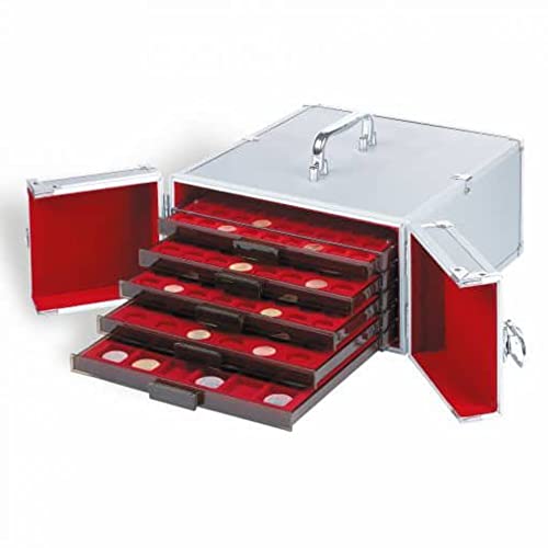Leuchtturm MBKOFFER5 Münzkoffer f. 5 Münzboxen Aluminium Leuchtturm MBKOFFER5 Münzkoffer f. 5 Münzboxen Aluminium von Leuchtturm