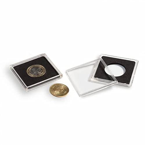 Leuchtturm Münzkapseln QUADRUM für Münzen mit Innendurchmesser 21 mm von LEUCHTTURM1917