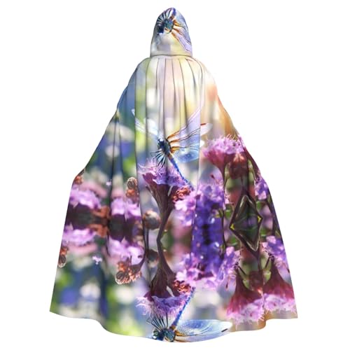 Dragonflies and Flowers Adult Halloween Party Cloak-Stylish Pumpkin Theme Hooded Wizard Robe Cosplay Costumes Black Dragonflies and Flowers Adult Halloween Party Cloak-Stylish Pumpkin Theme Hooded Wizard Robe Cosplay Costumes Black von LEVNDIEJ
