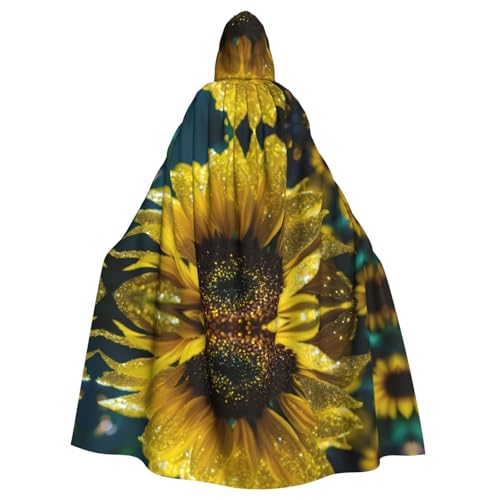 Gelbe Sonnenblume für Erwachsene, Halloween-Party-Umhang, stilvolles Kürbis-Thema, Zauberer-Robe, Cosplay-Kostüme Gelbe Sonnenblume für Erwachsene, Halloween-Party-Umhang, stilvolles Kürbis-Thema, Zauberer-Robe, Cosplay-Kostüme von LEVNDIEJ