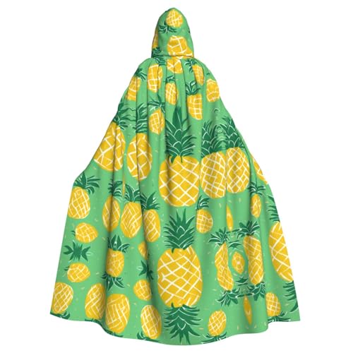 Goldener Ananas-Hintergrund für Erwachsene, Halloween-Party-Umhang, stilvolles Kürbis-Thema, Zauberer-Robe, Cosplay-Kostüme Goldener Ananas-Hintergrund für Erwachsene, Halloween-Party-Umhang, stilvolles Kürbis-Thema, Zauberer-Robe, Cosplay-Kostüme von LEVNDIEJ