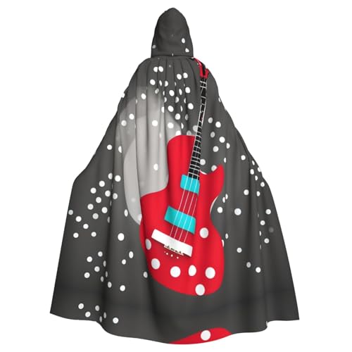 LEVNDIEJ Gepunkteter Umhang mit Musiknoten für Halloween, Kapuzenumhang für Männer und Frauen, Cosplay, Mittelalterliche Roben, Maskerade, Kostüm, Schwarz LEVNDIEJ Gepunkteter Umhang mit Musiknoten für Halloween, Kapuzenumhang für Männer und Frauen, Cosplay, Mittelalterliche Roben, Maskerade, Kostüm, Schwarz von LEVNDIEJ