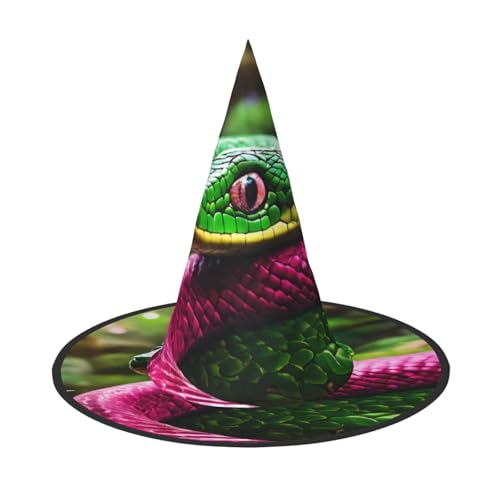 LEVNDIEJ Halloween-Hexenhut, Hexenkostüm, Damen, Cosplay, Party, Zauberer, Hut, Zubehör für Frauen LEVNDIEJ Halloween-Hexenhut, Hexenkostüm, Damen, Cosplay, Party, Zauberer, Hut, Zubehör für Frauen von LEVNDIEJ