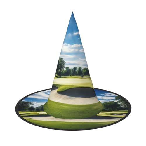 LEVNDIEJ Halloween-Hexenhut, Hexenkostüm für Damen, Cosplay, Party, Zaubererhut, Zubehör für Frauen von LEVNDIEJ