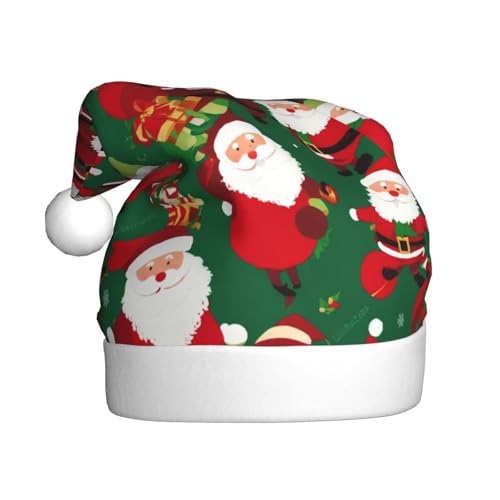 LEVNDIEJ Lustige Weihnachtsmütze für Erwachsene, Weihnachtsmütze, Urlaub für Unisex, Weihnachtsmütze für Neujahr, festliche Party LEVNDIEJ Lustige Weihnachtsmütze für Erwachsene, Weihnachtsmütze, Urlaub für Unisex, Weihnachtsmütze für Neujahr, festliche Party von LEVNDIEJ