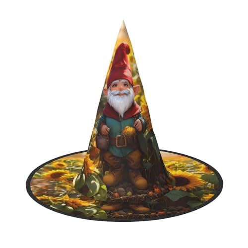 LEVNDIEJ Lustiger Weihnachtswichtel, Druck, Halloween, Hexenhut, Hexenkostüm, Damen, Cosplay, Party, Zauberer, Hut, Zubehör für Frauen LEVNDIEJ Lustiger Weihnachtswichtel, Druck, Halloween, Hexenhut, Hexenkostüm, Damen, Cosplay, Party, Zauberer, Hut, Zubehör für Frauen von LEVNDIEJ