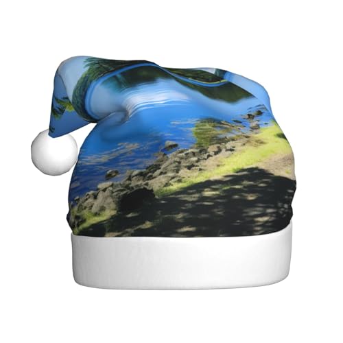 LEVNDIEJ Schöne Weihnachtsmütze für Erwachsene, Weihnachtsmütze, Urlaub für Unisex, Weihnachtsmütze für Neujahr, festliche Party von LEVNDIEJ