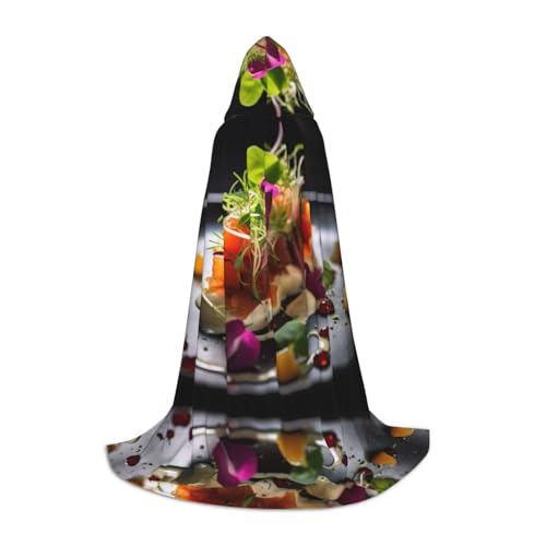 LEVNDIEJ Umhang mit Kapuze für Damen und Herren, mittelalterliches Kostüm, Umhang für Halloween, Maskerade, Cosplay, Schwarz, Large LEVNDIEJ Umhang mit Kapuze für Damen und Herren, mittelalterliches Kostüm, Umhang für Halloween, Maskerade, Cosplay, Schwarz, Large von LEVNDIEJ