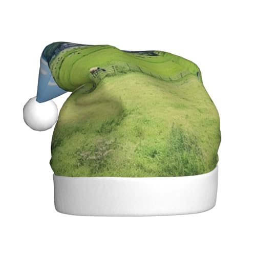 LEVNDIEJ Weihnachtsmütze für Erwachsene, Weihnachtsmütze, Unisex, Weihnachtsmütze für Neujahr, festliche Party von LEVNDIEJ