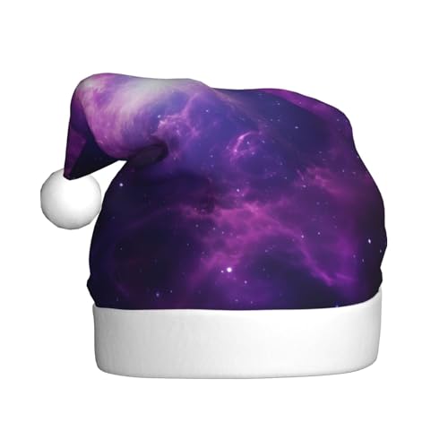 LEVNDIEJ Weihnachtsmütze für Erwachsene, himmelviolett, für Feiertage, Unisex, Weihnachtsmütze für Neujahr, festliche Party LEVNDIEJ Weihnachtsmütze für Erwachsene, himmelviolett, für Feiertage, Unisex, Weihnachtsmütze für Neujahr, festliche Party von LEVNDIEJ