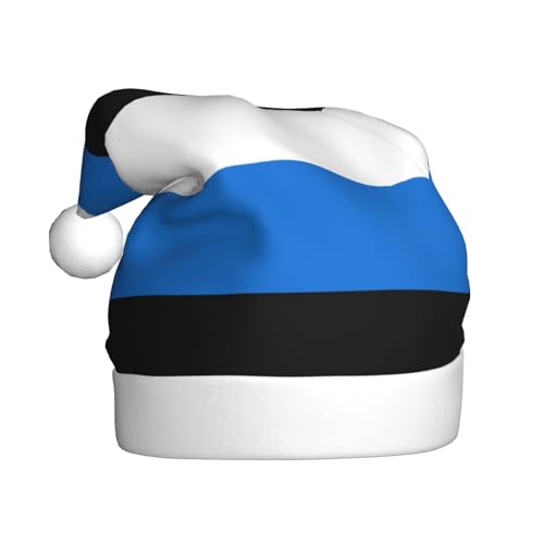 LEVNDIEJ Weihnachtsmütze mit Estland-Flagge für Erwachsene, Weihnachtsmütze, Feiertag für Unisex, Weihnachtsmütze für Neujahrsparty LEVNDIEJ Weihnachtsmütze mit Estland-Flagge für Erwachsene, Weihnachtsmütze, Feiertag für Unisex, Weihnachtsmütze für Neujahrsparty von LEVNDIEJ