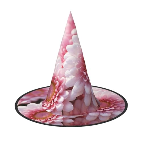 LEVNDIEJ Wunderschöner Halloween-Hexenhut, Hexenkostüm für Damen, Cosplay, Party, Zaubererhut, Zubehör für Frauen von LEVNDIEJ