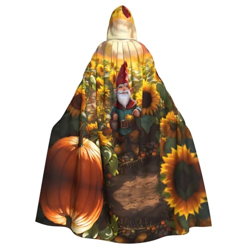 Weihnachtlicher Umhang mit lustigem Zwergen-Druck, für Halloween, Kapuzenumhang für Männer und Frauen, Cosplay, Mittelalterliche Robe, Maskerade, Kostüm, Schwarz Weihnachtlicher Umhang mit lustigem Zwergen-Druck, für Halloween, Kapuzenumhang für Männer und Frauen, Cosplay, Mittelalterliche Robe, Maskerade, Kostüm, Schwarz von LEVNDIEJ