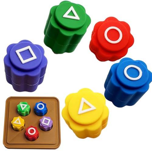 LEWBDF Koreanisches Traditionelles Spielspiel, Gonggi Jack Stone Pebbles Set, Gonggi Jack Stein Kieselstein, Jack Stone Kieselstein Set, Koreanisches Volksspiel Set Spiel. von LEWBDF