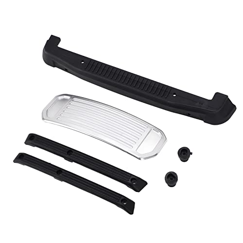LEYT RC-Auto-Upgrade-Teile RC-Karosserie-Unterfahrschutz-Set Dauerhafter Schutz Perfekte Ergänzung für den Ersatz (Silber) von LEYT